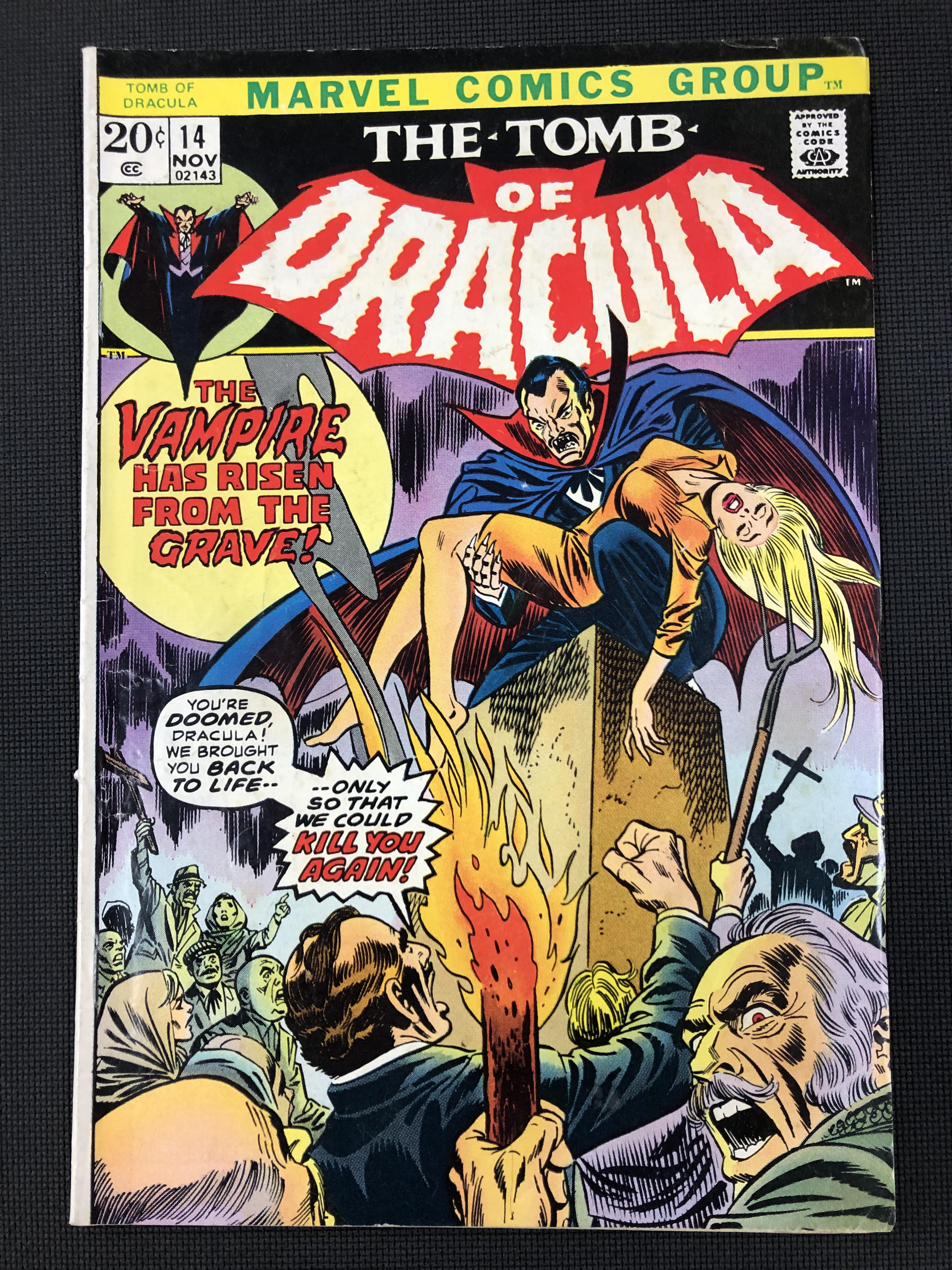 Buy Tomb of Dracula #14 (1972 Series) | Downtown Comics in Avon