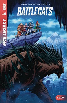Mad Cave Studios Legacy Battlecats #4 Cover A Camelo