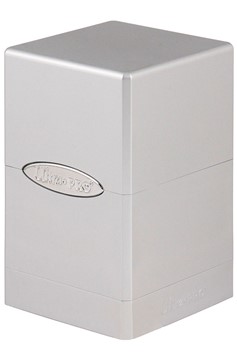 Ultra Pro: Satin Tower Deck Box - Metallic Silver