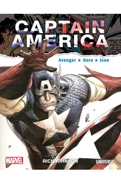 Captain America First Avenger Hero Icon Hardcover