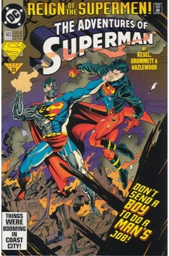 Adventures of Superman #503 [Direct]-Near Mint (9.2 - 9.8)