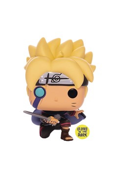 Pop Boruto Glow-in-the-Dark Marks Vinyl Figure