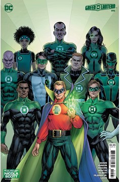 Green Lantern #15 Cover D Nicola Scott Artist Spotlight Card Stock Variant (Absolute Power)