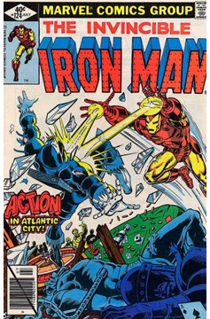 Iron Man #124 [Direct]-Very Good 
