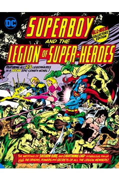 Superboy and the Legion of Super-Heroes Tabloid Edition Hardcover
