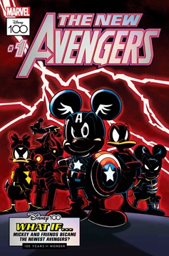 Amazing Spider-Man #25 Donald Soffritti Disney100 The New Avengers Variant (2022)