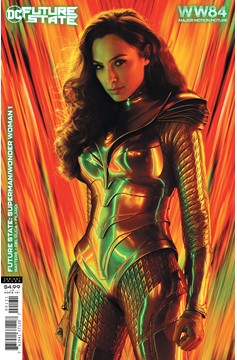 Future State Superman Wonder Woman #1 Cover C Wonder Woman 1984 Photo Card Stock Variant (Of 2)