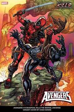 Avengers #16 Chad Hardin Deadpool Kills The Marvel Universe Variant (Blood Hunt)