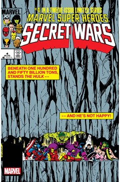 Marvel Super Heroes Secret Wars Facsimile #4 Foil Variant