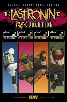 Teenage Mutant Ninja Turtles: The Last Ronin II Re-Evolution #1 Cover D Delgado (2023)