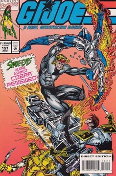 G.I. Joe, A Real American Hero #151 [Direct Edition]-Very Fine (7.5 – 9) [Rare, Low Print]