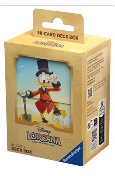 Disney Lorcana Tcg: Into The Inklands Deck Box - Scrooge Mcduck