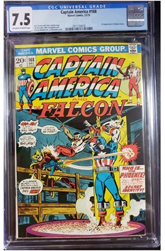 Captain America #168 Cgc 7.5