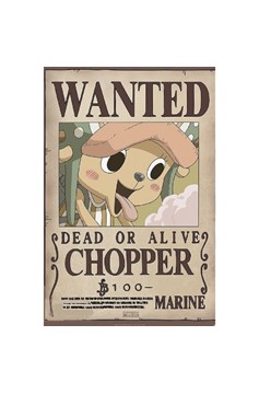 One Piece - Wanted Chopper 24X36 Poster