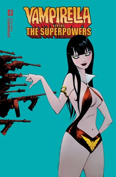 Vampirella Vs Superpowers #3 Cover A Lee