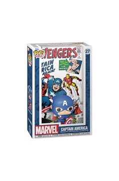 The Avengers #4 (1963) Captain America Funko Pop! Comic Cover Figure with Case #27