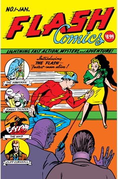 Flash Comics #1 Facsimile Edition Cover B Sheldon Moldoff Foil Variant