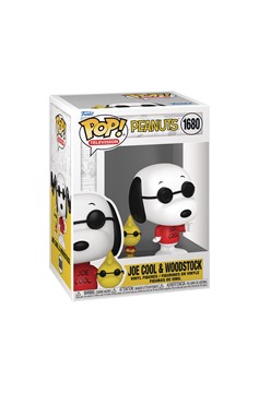 Peanuts Joe Cool & Woodstock Funko Pop Vinyl Figure and Buddy #1680