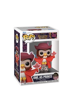 Pop Disney Sleeping Beauty 65th Owl As Prince Vin Figure