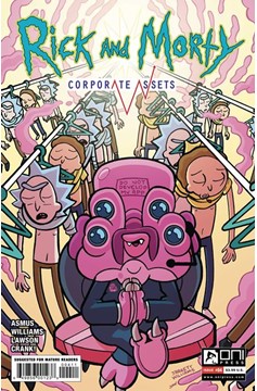 Rick and Morty Corporate Assests #4 Cover A Williams