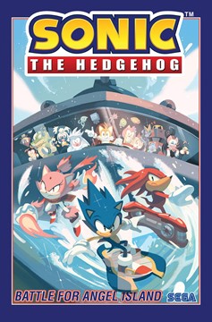 Sonic the Hedgehog Graphic Novel Volume 3 Battle For Angel Island