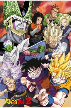 Dragon Ball Z Cell Saga Poster