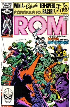 Rom #24 [Direct]-Very Good (3.5 – 5)Death of Nova-Prime, Protector, Powerhouse, Comet