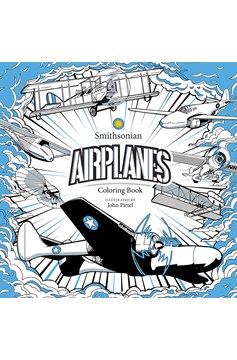 Airplane Smithsonian Coloring Book