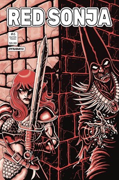 Red Sonja #6 Cover L Last Call Teenage Mutant Ninja Turtles Homage Haeser Original (2021)