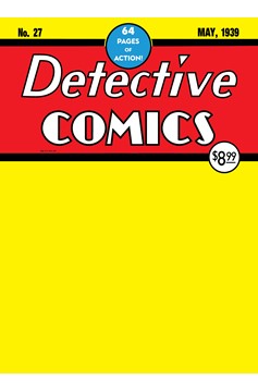 Batman Day 2024 - Detective Comics #27 Facsimile Edition Cover B Blank Variant