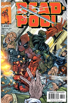 Deadpool #34 [Direct Edition]-Near Mint (9.2 - 9.8)