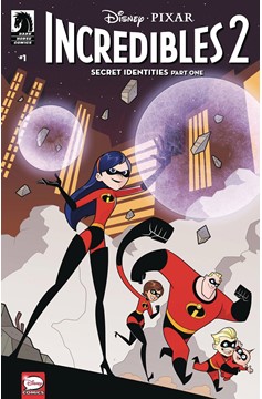 Disney Incredibles 2 Secret Identities #1 Cover B Kawaii Creative Studio (Of 3)