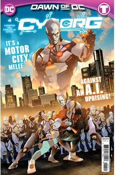 Cyborg #4 Cover A Edwin Galmon (Of 6)