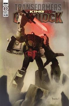 Transformers King Grimlock #3 Cover A Bryan Lee (Of 5)