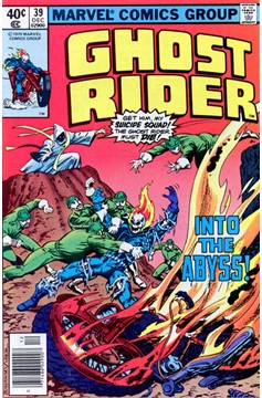 Ghost Rider #39 [Newsstand]-Very Fine (7.5 – 9)
