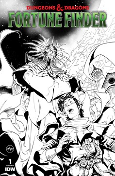 Dungeons & Dragons: Fortune Finder #1 Cover Jaro B&W 1 for 10 Incentive