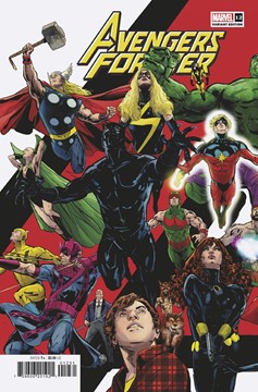 Avengers Forever #12 70's Avengers Assemble Connect Variant (2021)