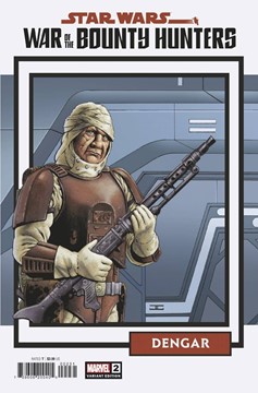 Star Wars War Bounty Hunters #2 Trading Card Variant (Of 5)