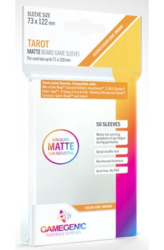 Gamegenic Tarot Matte Game Sleeves 73Mm X 122Mm (50Ct)