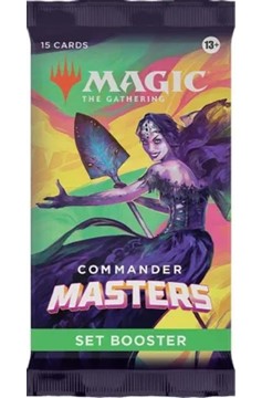 Magic the Gathering TCG: Commander Masters Set Booster Pack