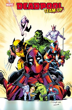 Deadpool Team-Up #1 Jonas Scharf Variant 1 for 25 Incentive