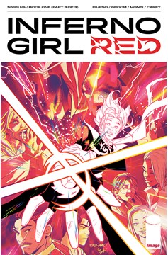 Inferno Girl Red Book One #3 Cover A Durso & Monti Mv (Of 3)