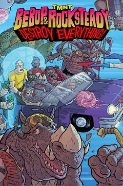 Teenage Mutant Ninja Turtles Bebop & Rocksteady Destroy Everything Graphic Novel