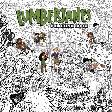 Lumberjanes Coloring Book Graphic Novel