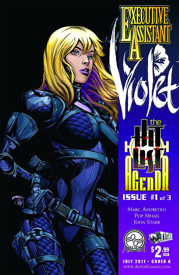 Executive Assistant Violet #1 Cover A Mhan