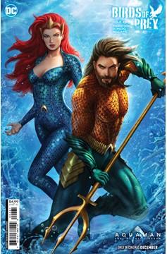 Birds of Prey #4 Cover D Sun Khamunaki Aquaman and the Lost Kingdom Card Stock Variant