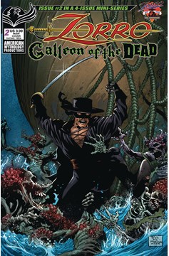 Zorro Galleon of Dead #2 Cover A Martinez