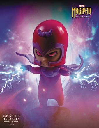 Marvel Animated Style Magneto Statue