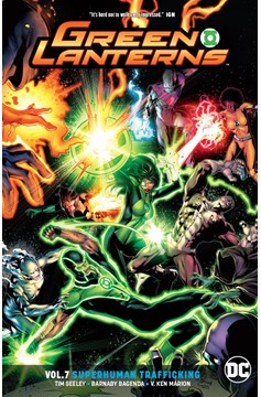 Green Lanterns Graphic Novel Volume 7 Superhuman Trafficking