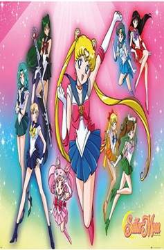 Sailor Moon Long Hair Poster